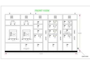 General Arrangement Drawing for Electrical Panel