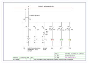 L&T ACB CONTROL & INTERLOCK WIRING